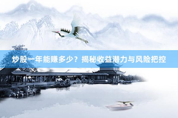 炒股一年能赚多少？揭秘收益潜力与风险把控